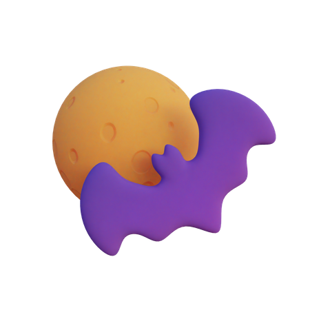 Scary Night  3D Icon