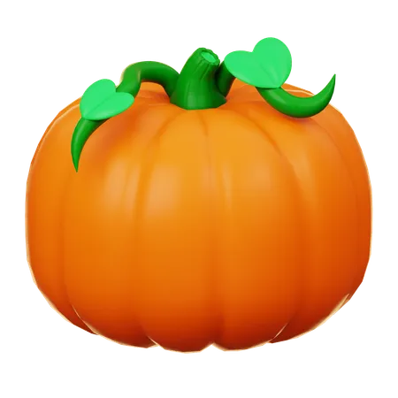 Scary Pumpkin  3D Icon