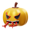 3d scary emoji