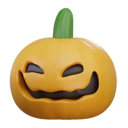 Get Into The Halloween Spirit With A Scary 3 D Pumpkin Icon That Will Add A Spooky Touch To Your Designs 3D Icon