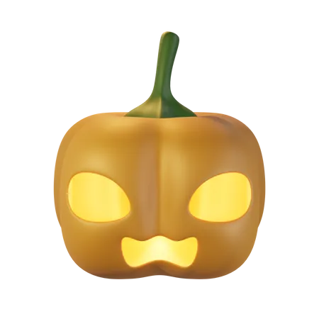 Jack O Lantern Halloween 3 D Icon Set 3D Icon