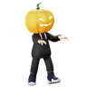 pumpkin scaring people symbol