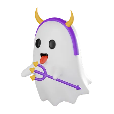 Scary Spirit  3D Icon