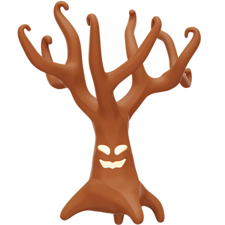 Scary Tree  3D Icon