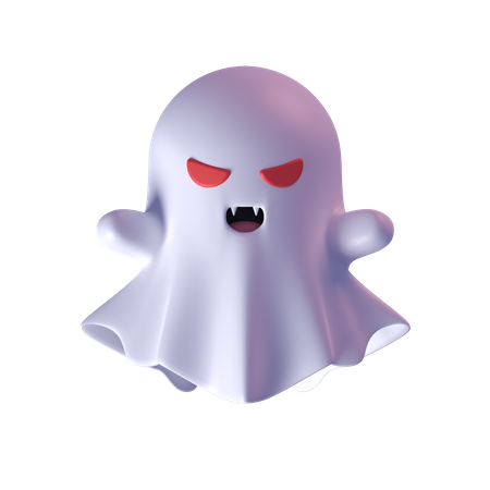 Scary Vampire  3D Icon