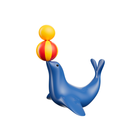 Sceau de cirque  3D Icon