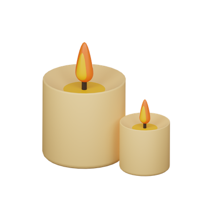 Scented Candle  3D Icon