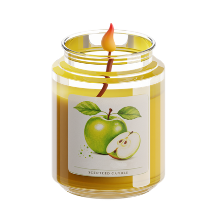 Scented Candle  3D Icon
