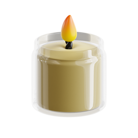 Scented Candle  3D Icon