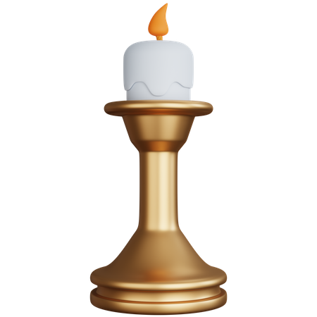 Scented Candle 3D Icon