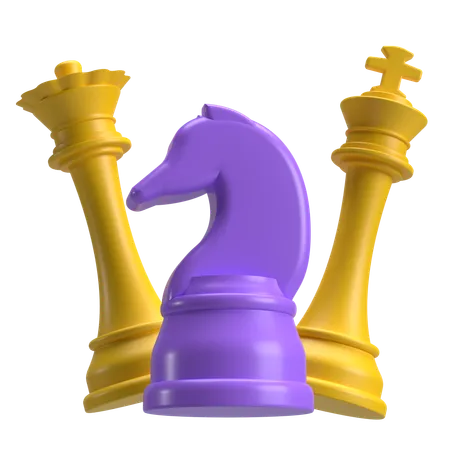 Schach  3D Icon