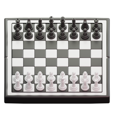 Schachbrett  3D Icon