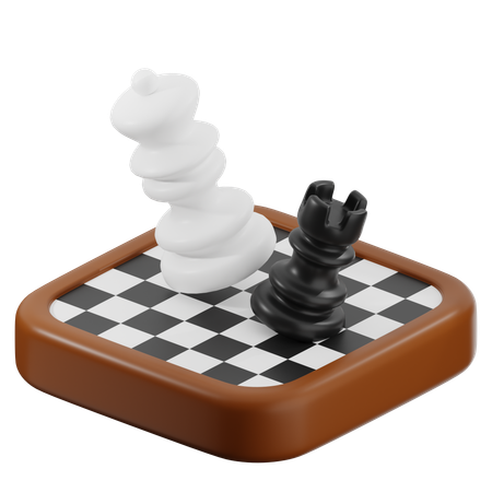 Schachbrett  3D Icon