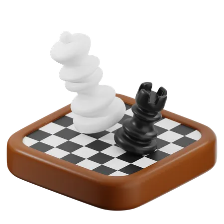 Schachbrett  3D Icon