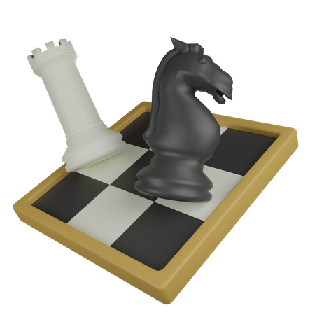 Schachbrett  3D Icon