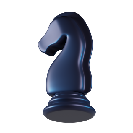 Schach Pferd  3D Icon