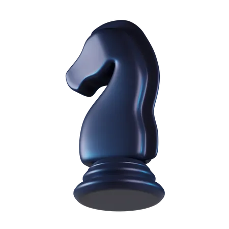 Schach Pferd  3D Icon