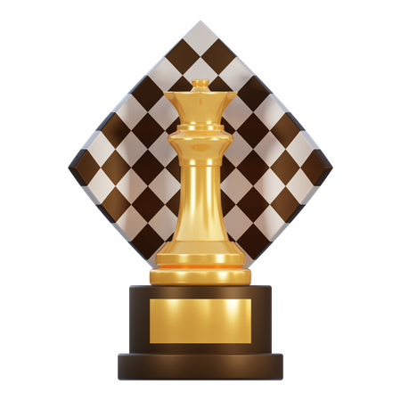 Schachpokal  3D Icon