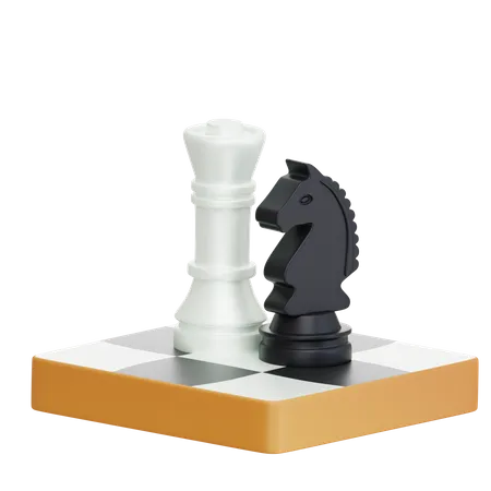 Schachspiel  3D Icon
