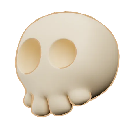 Schädel  3D Icon