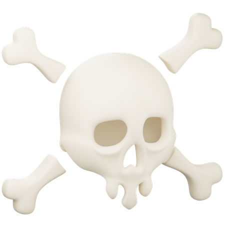 Schädel  3D Icon