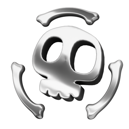 Schädel  3D Icon