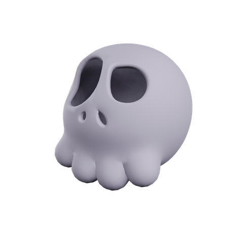 Schädel  3D Icon