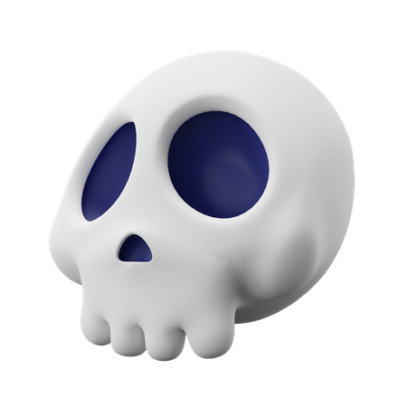 Schädel  3D Icon