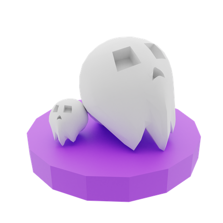 Schädel  3D Illustration