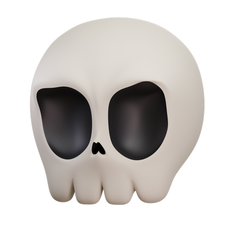 Schädel  3D Icon