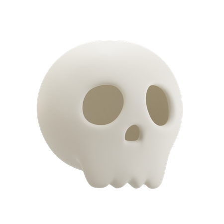 Schädel  3D Icon