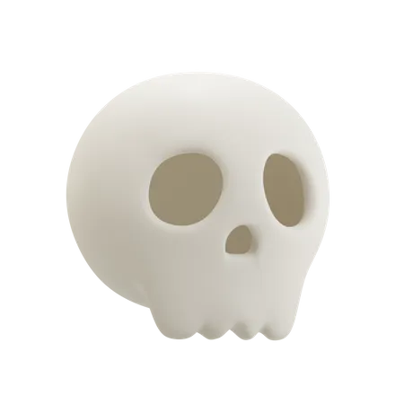 Schädel  3D Icon