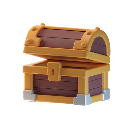 Schatztruhe  3D Icon