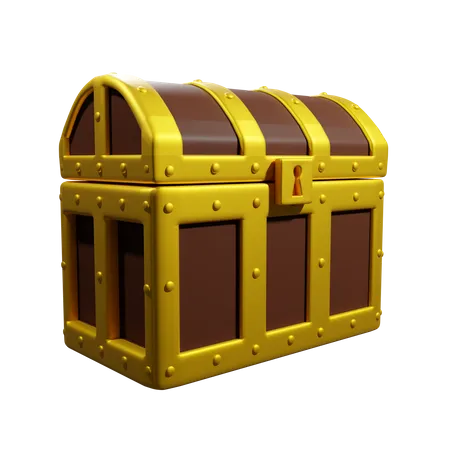 Schatztruhe  3D Icon