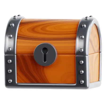 Schatztruhe  3D Icon