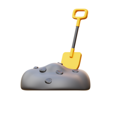 Schaufel  3D Icon