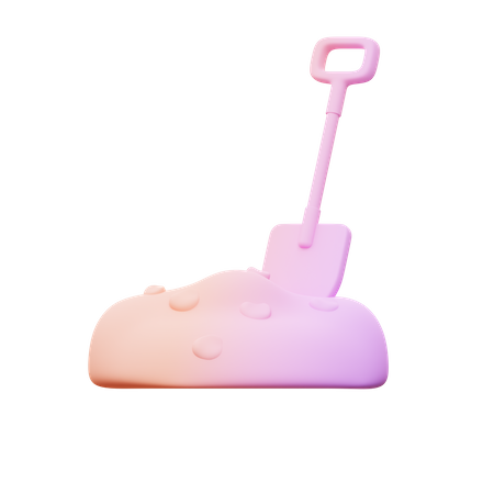 Schaufel  3D Icon
