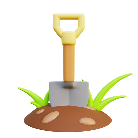 Schaufel  3D Icon