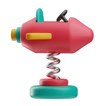Schaukelflugzeug  3D Icon