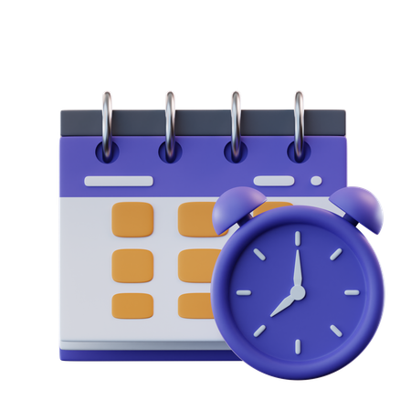 일정  3D Icon
