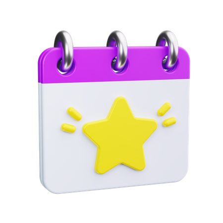 Schedule  3D Icon