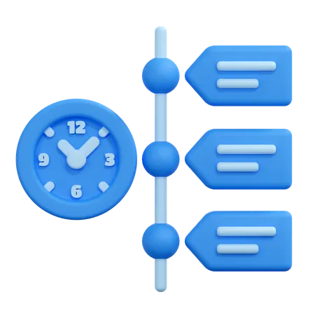 Schedule  3D Icon