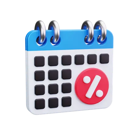 Schedule  3D Icon