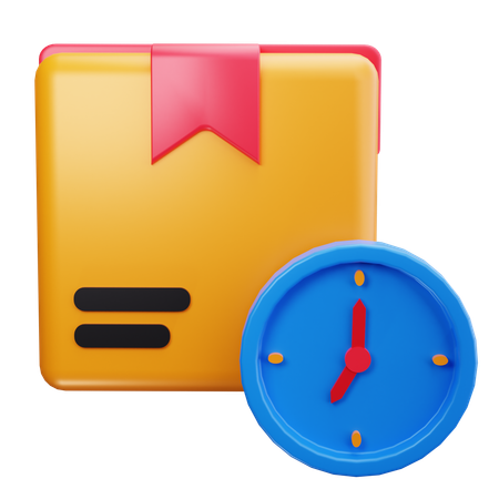스케줄 박스  3D Icon