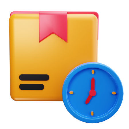 Schedule Box  3D Icon
