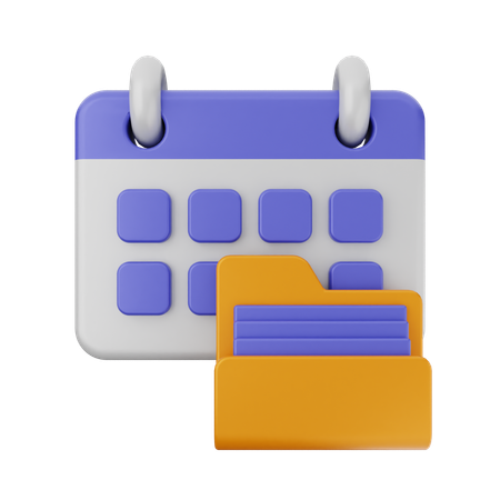 Schedule Calendar  3D Icon