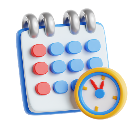 Schedule Calendar  3D Icon