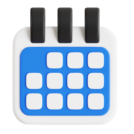 Schedule management  3D Icon