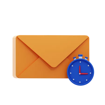 Schedule Message  3D Icon