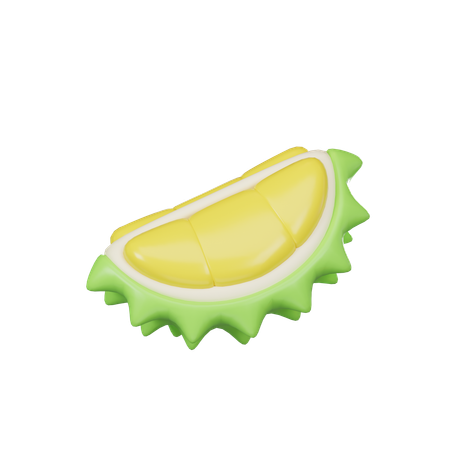 Scheibe Durianfrucht  3D Icon